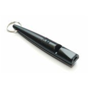 ACME Hundepfeife 210 mit Triller Schwarz mit passendem Pfeifenband