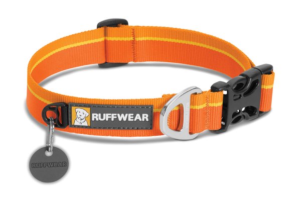 Ruffwear, Alltags-Hundehalsband Hoopie Collar, orange sunset