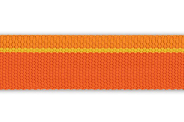 Ruffwear, verstellbare Alltags-Hundeleine Flat Out Leash, orange sunset