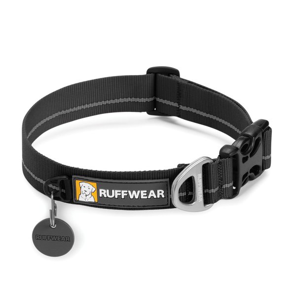Ruffwear Auslaufmodell:  Hoopie Collar (2016), Alltags-Hundehalsband, schwarz