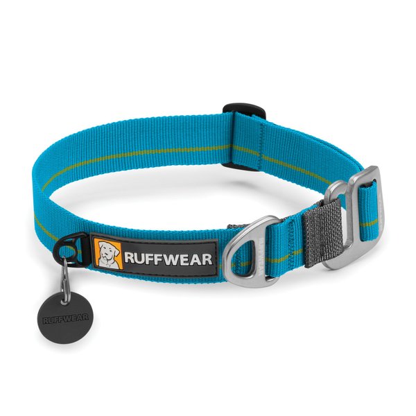 Ruffwear Auslaufmodell:  Crag Collar Hundehalsband, Modell 2016, Blau, Größe L