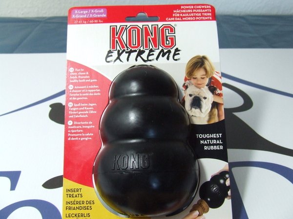 KONG Extreme, der schwarze Kong zum Kauen und Spielen