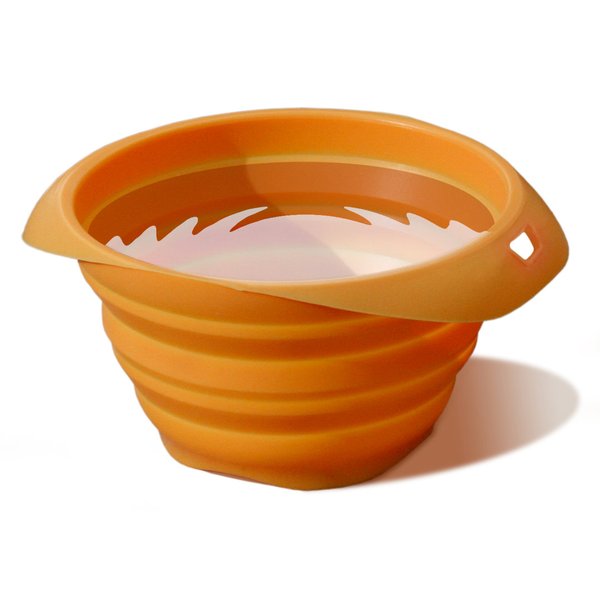 Kurgo, Reisenapf faltbar "Collaps-a-bowl", orange
