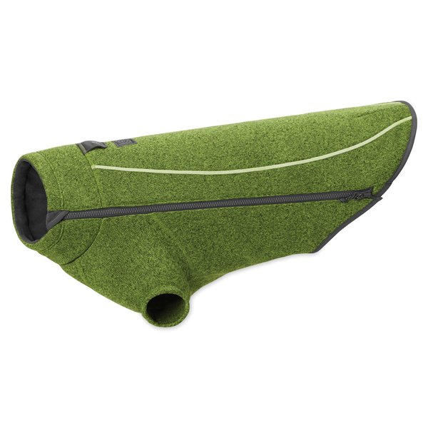 Ruffwear, Fernie Hunde Strick-Fleecepullover, hemlock green (grün)