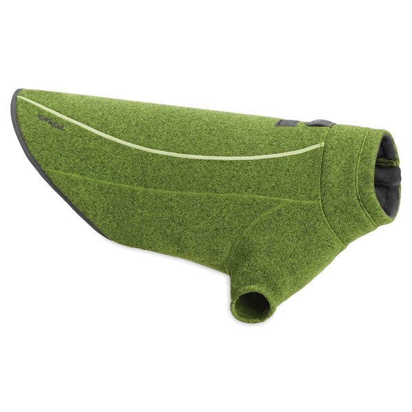 Ruffwear, Fernie Hunde Strick-Fleecepullover, hemlock green (grün)