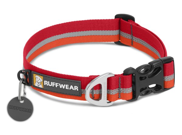 Ruffwear, Hundehalsband Crag Collar, kokanee red (rot)