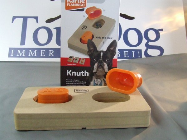 Karlie, Hundeintelligenz-Spielzeug Brain Train KNUTH aus Holz und Kunststoff