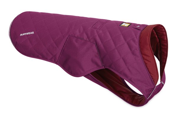 Ruffwear, Stumptown, gesteppter Hundemantel, larkspur purple (lila)