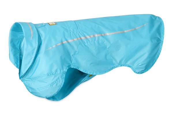 Ruffwear, Wind Sprinter, ultraleichter Wind- und Regenmantel für den Hund, blue atoll (blau)