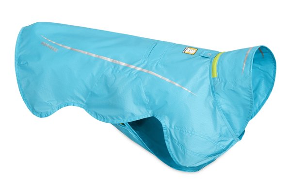 Ruffwear, Wind Sprinter, ultraleichter Wind- und Regenmantel für den Hund, blue atoll (blau)