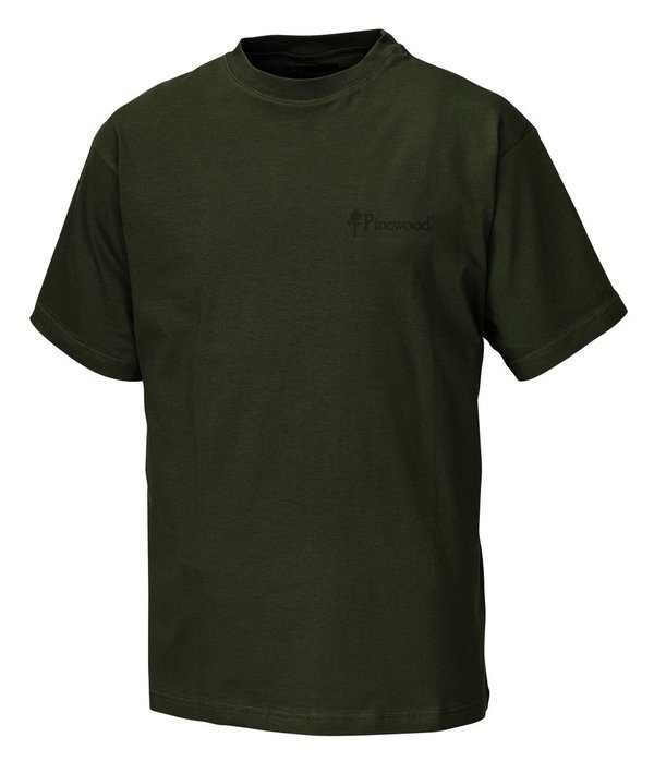 Pinewood, Logo-T-Shirt im Doppelpack