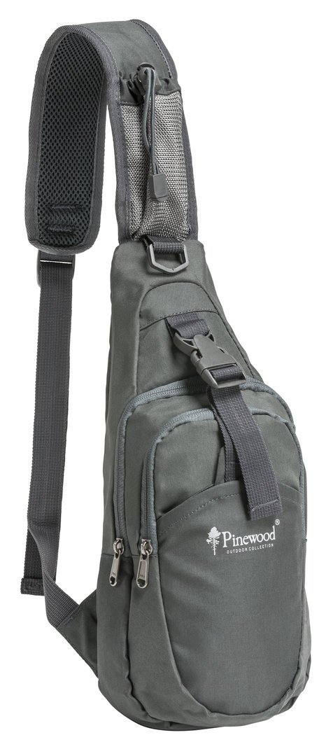 Pinewood, Compact Shoulder Bag, taktische Schultertasche,  Crossbag, grau