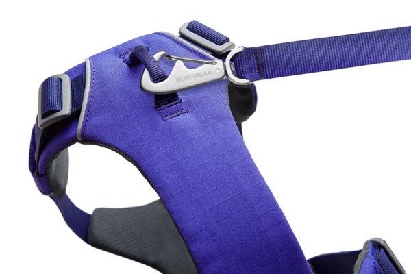 Ruffwear, Front Range™ Harness 2020, Komfortables Ganztags- Hundegeschirr, huckleberry blue