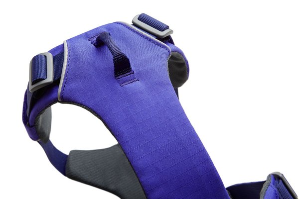 Ruffwear, Front Range™ Harness 2020, Komfortables Ganztags- Hundegeschirr, huckleberry blue