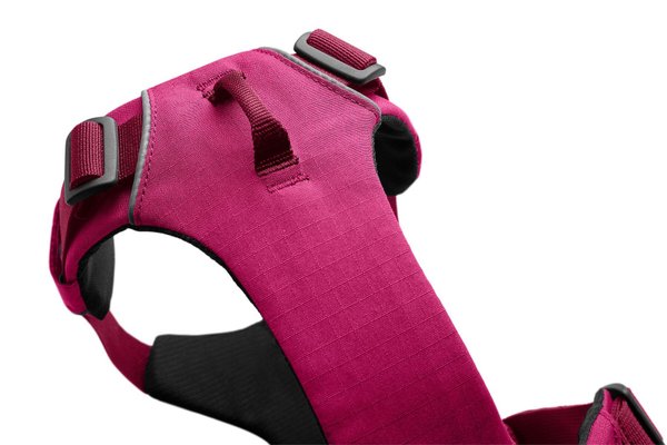 Ruffwear, Front Range™ Harness 2020, Komfortables Ganztags- Hundegeschirr, hibiscus pink