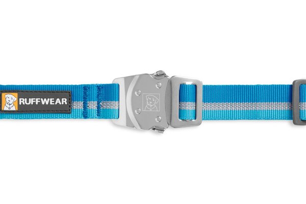 Ruffwear, Top Rope Collar, Halsband mit Metallbeschlägen, blue dusk (blau)