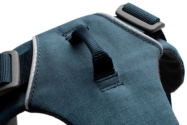 Ruffwear, Front Range™ Harness 2021, Komfortables Ganztags- Hundegeschirr, Blue Moon